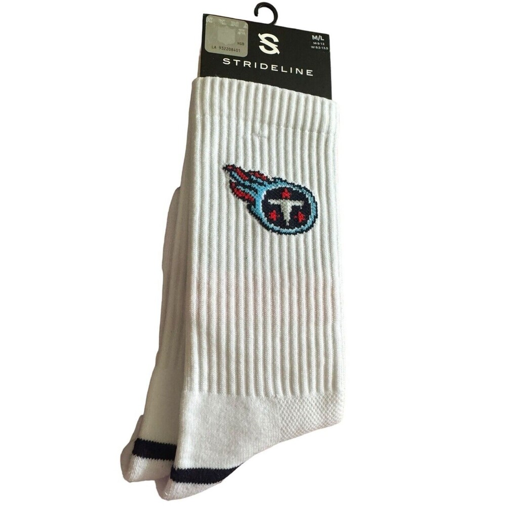 Strideline NFL Uncommon Thread Socks - TENNESSEE TITANS Medium/large